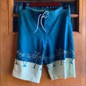 Old Navy Swim Trunks - size 28